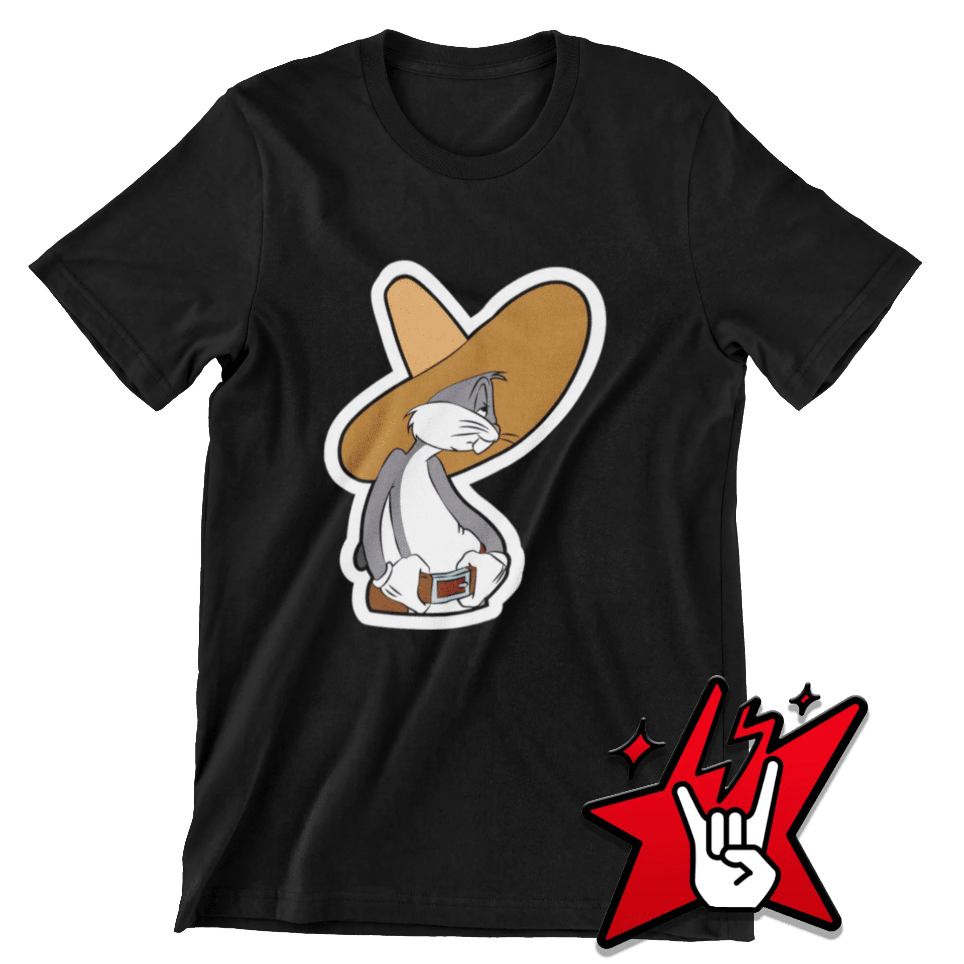 HOMBRE SERIES LOONEY TUNES BUGS BUNNY COWBOY NEGRO Homepage
