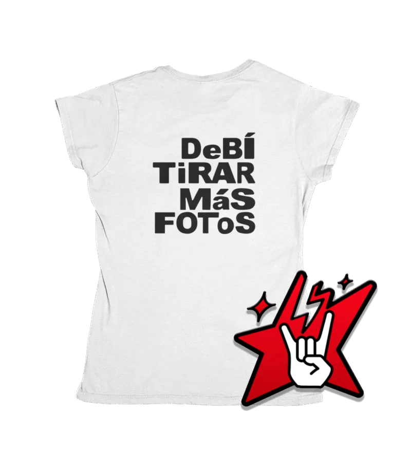 Debí Tirar Mas Fotos - Bad Bunny - Pecho y Espalda - Image 2