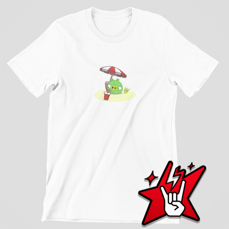 Cerdo En La Playa - Angry Birds